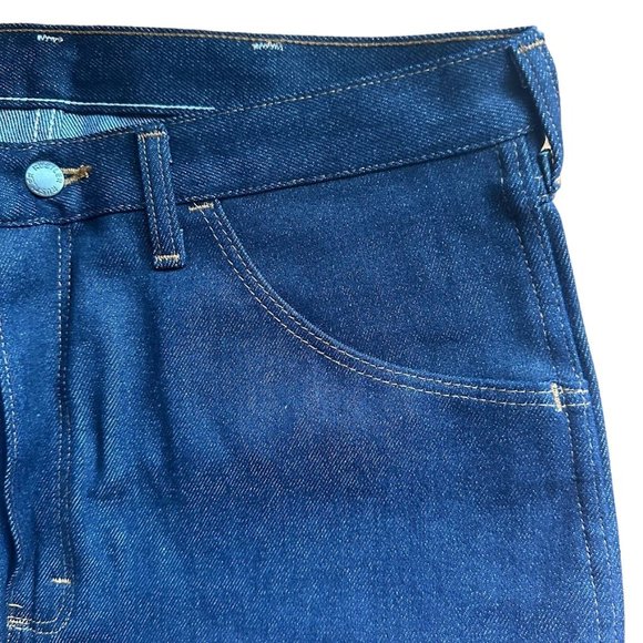 Vintage Boot Cut Rustler Jeans- New Dead Stock- 36 x 30- Dark Denim - Picture 11 of 15